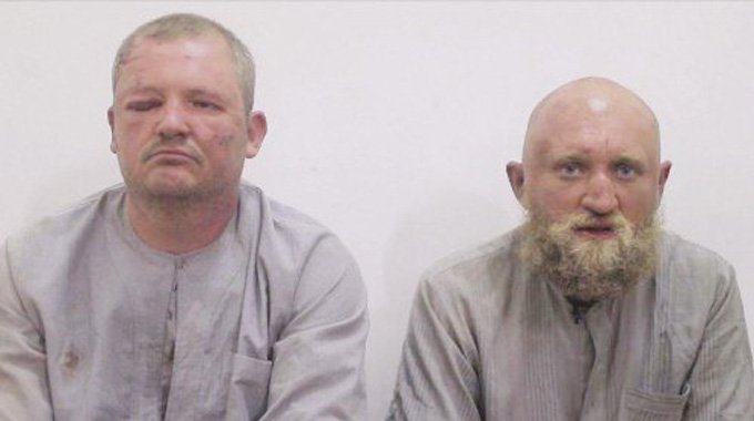 Кадры сделаны, по всей видимости, сразу после захвата