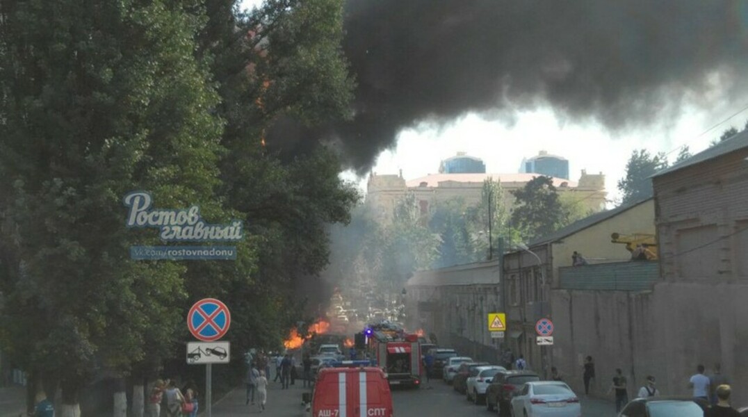 Позднее тело второго погибшего обнаружили на втором этаже горящего бизнес-отеля