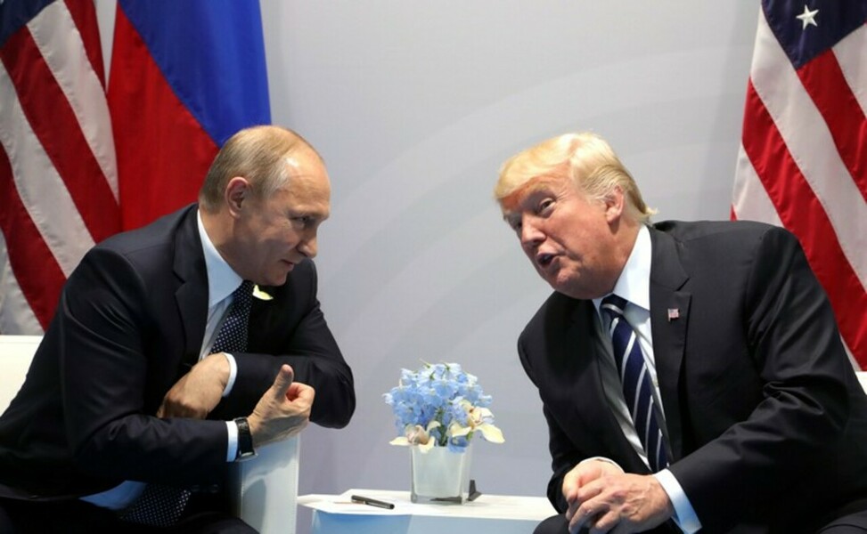 Путин и Трамп. Беседа с рукопожатиями, которая войдет в историю — Daily Storm