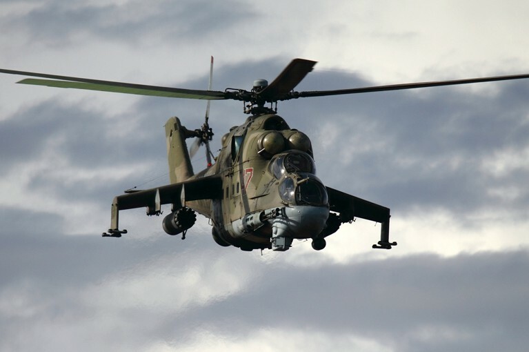 В Сирии разбился российский вертолет Ми-24 с тремя военными на борту — Daily Storm