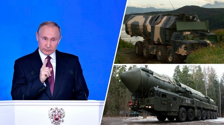 Представленные президентом новинки ВПК разрабатывались еще в СССР Фото: © kremlin.ru; mil.ru