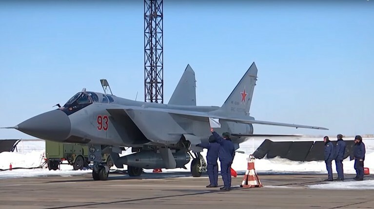 Минобороны показало видео учебно-боевого запуска ракеты комплекса «Кинжал» — Daily Storm