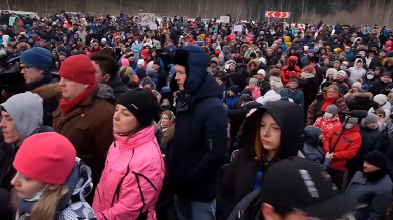 В Волоколамске прошел очередной митинг местных жителей против свалки — Daily Storm