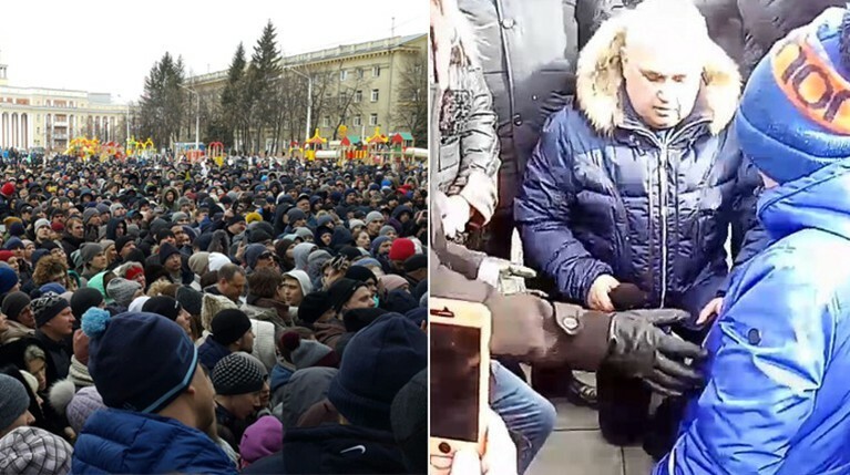 Вице-губернатор Кузбасса встал на колени и попросил прощения у кемеровчан — Daily Storm
