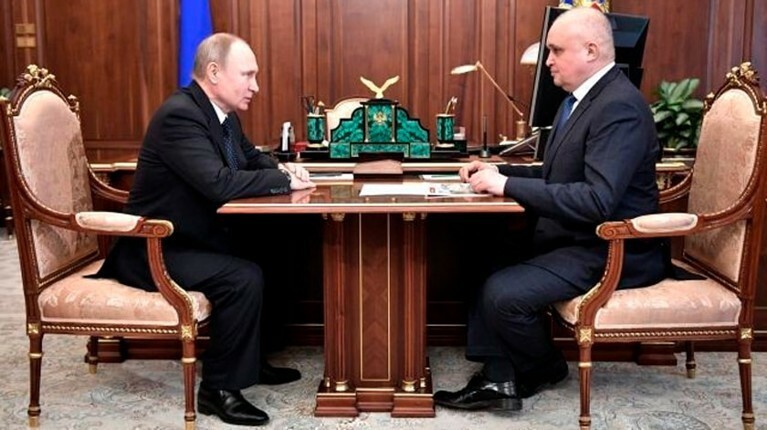 Путин встретился с новым главой Кемеровской области — Daily Storm