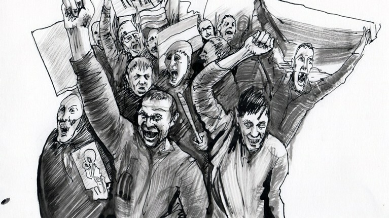 Полиция задержала пятерых активистов SERB при попытке сорвать выставку в Москве — Daily Storm