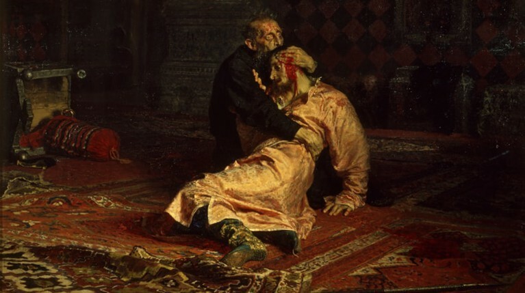 Полиция задержала вандала, повредившего картину Репина «Иван Грозный» — Daily Storm