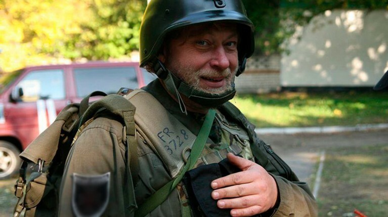 Участник военного конфликта в Донбассе Алексей Цымбалюк сообщил, что не будет давать интервью в ближайшее время