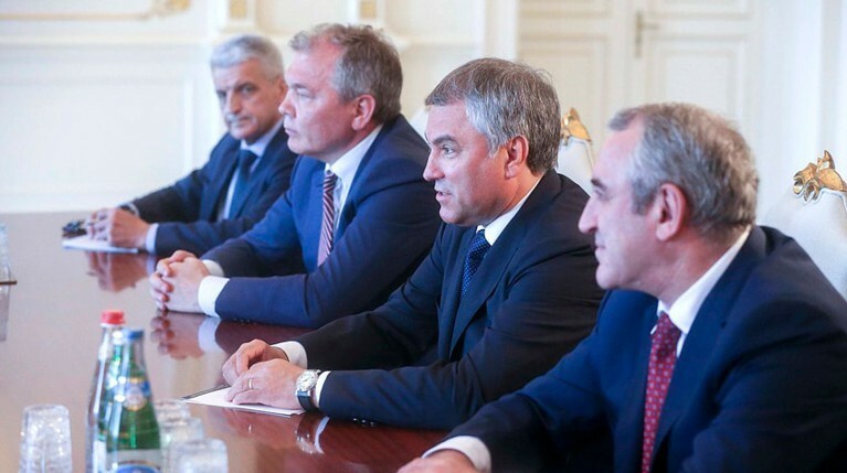 Спикер Госдумы и глава парламента Азербайджанской Республики обсудили развитие  отношений двух стран