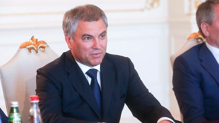 Спикер Госдумы провел переговоры с президентом республики