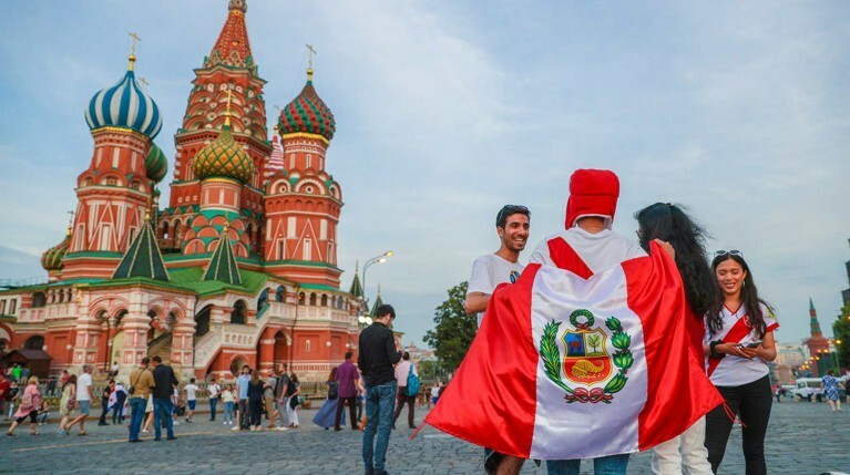 Что говорят о сборной России иностранные болельщики Фото: © Daily Storm/Алексей Голенищев