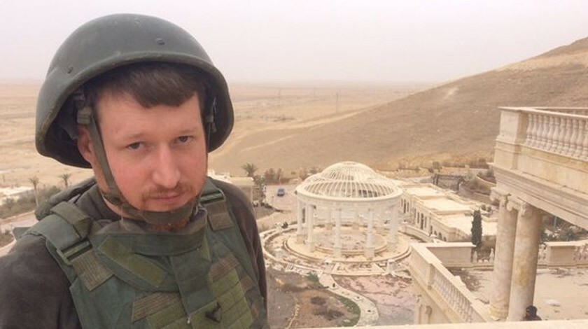Военный корреспондент Семён Пегов