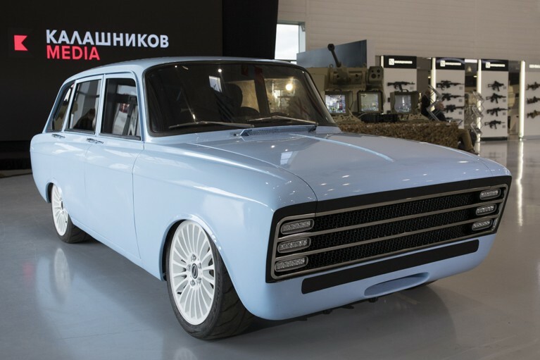 Электромобиль создан на базе кузова «ИЖ-Комби»