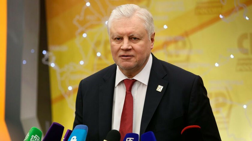 Dailystorm - Миронов разочаровался в решении его партии поддержать Путина на выборах