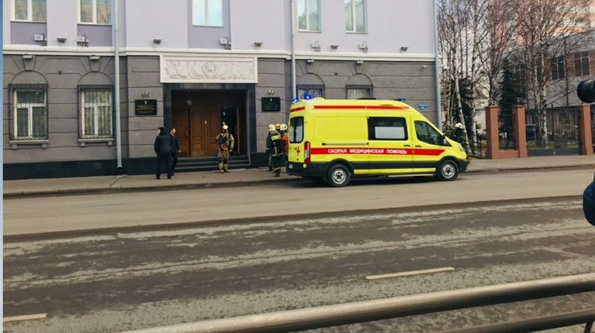 В Национальном антитеррористическом комитете подтвердили факт взрыва в региональном управлении спецслужбы Фото: © GLOBAL LOOK Press / vk.com/ yamaha29