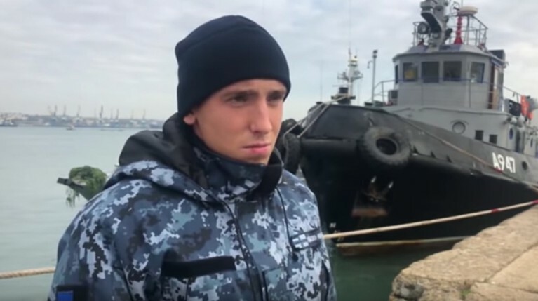 Опубликовано видео допроса задержанных в Керченском проливе украинских военных — Daily Storm