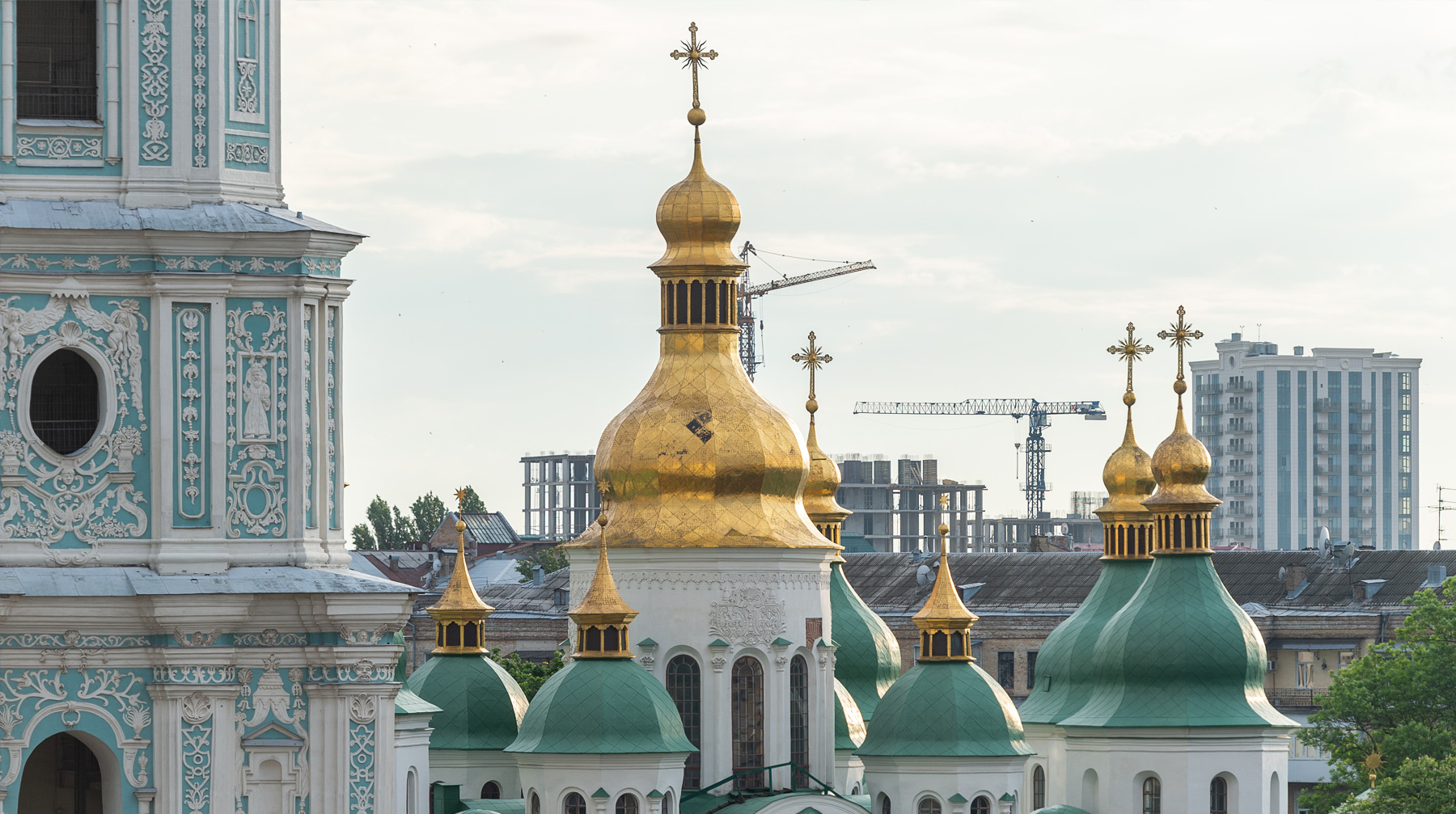 В преддверии объединительного собора священники УПЦ МП сообщают о мощном давлении со стороны властей Украины Собор Святой Софии в Киеве