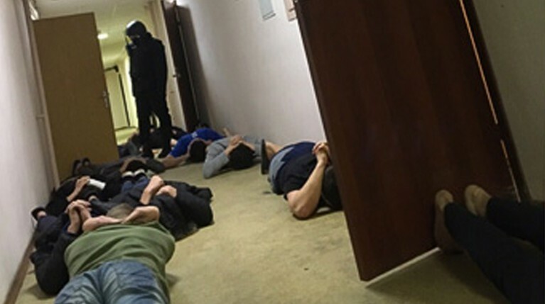Всего было задержано около 40 ингушских студентов, полиция также задержала студентов из других республик Северного Кавказа