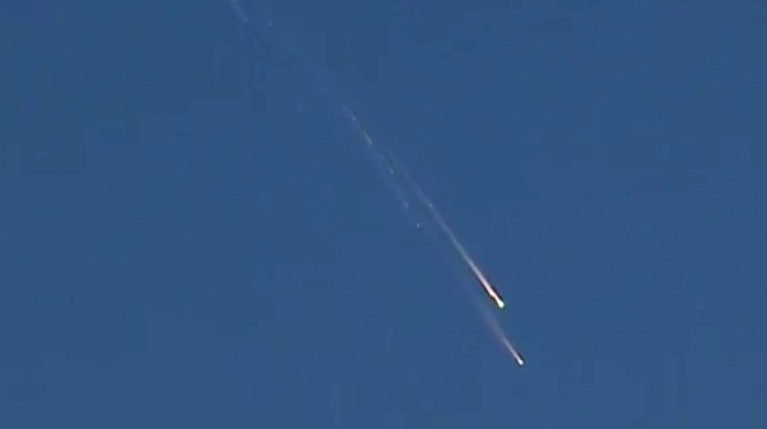 Военный спутник Минобороны РФ сгорел в атмосфере — видео — Daily Storm