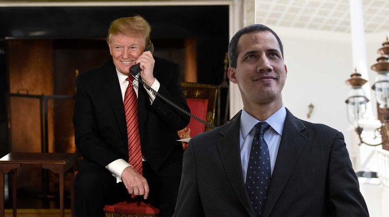 Трамп по телефону поздравил Гуайдо со вступлением в должность президента — Daily Storm