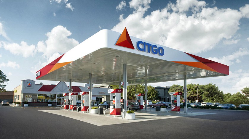 Местная станция CITGO в Чикаго