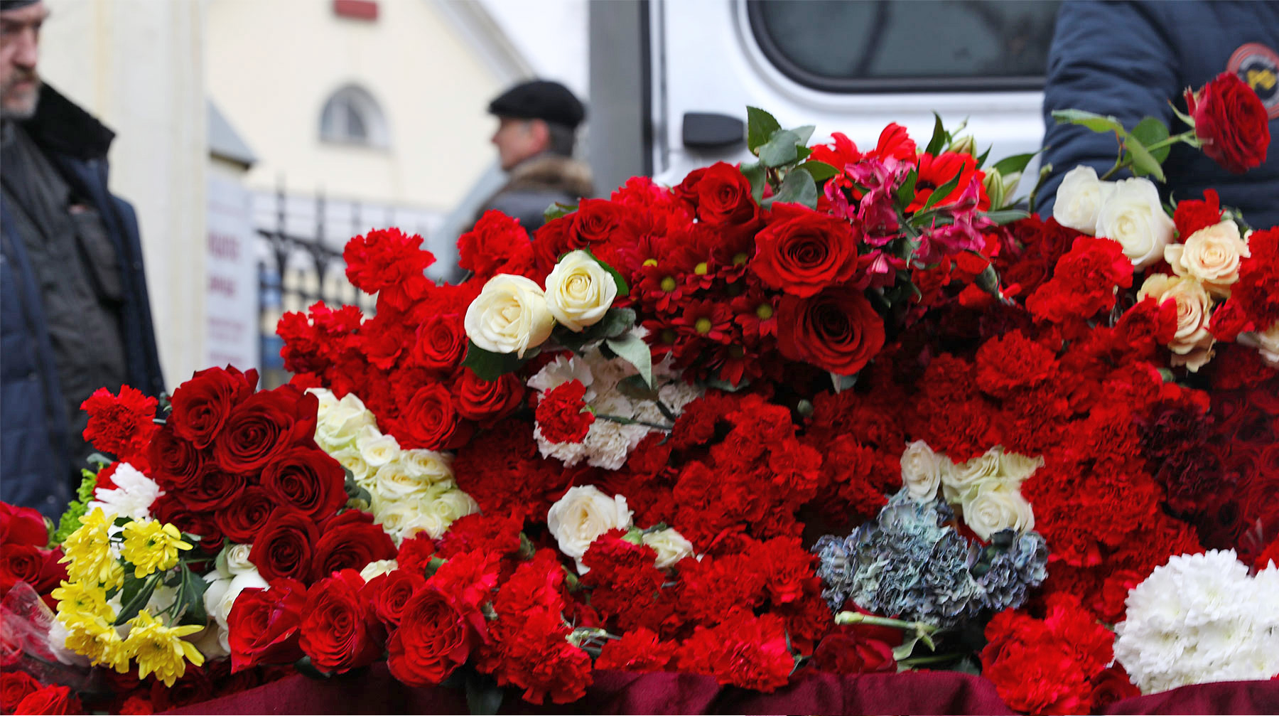 В Москве простились c основоположником российского рэпа Кириллом Толмацким Фото: © Daily Storm / Дмитрий Ласенко