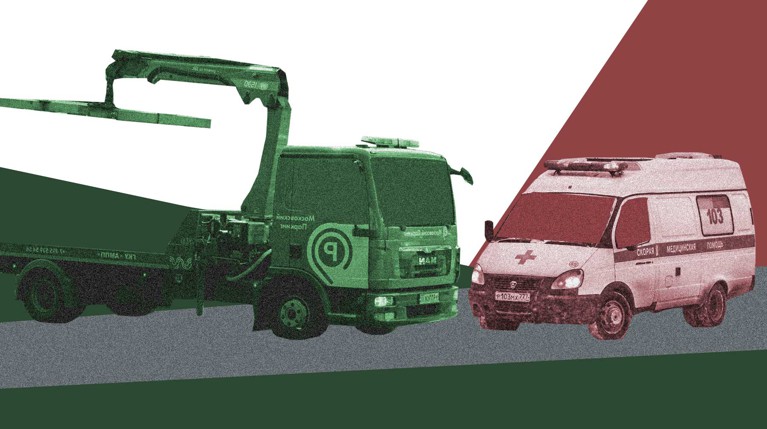 Такая же ситуация произошла 4 февраля в Среднем Кондратьевском переулке