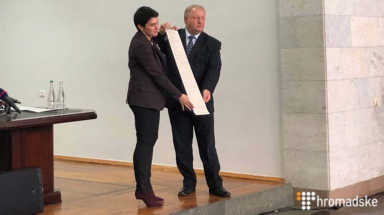 Украинский ЦИК опубликовал 80-сантиметровый бюллетень к президентским выборам — Daily Storm