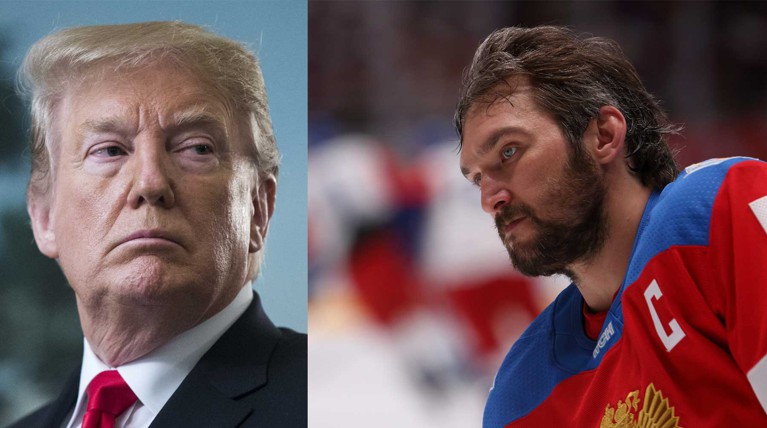 Трамп назвал себя фанатом хоккеиста Овечкина — Daily Storm