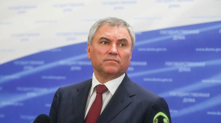 Спикер Госдумы считает, что Россия не может не отреагировать на «неразумные» действия американцев Фото: © GLOBAL LOOK press / State Duma Russia