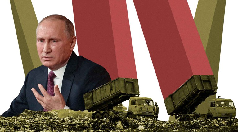 Противники строительства мусорного полигона уверены: это отвлекающий маневр, чтобы не получить «нагоняй» от президента Коллаж: © Daily Storm