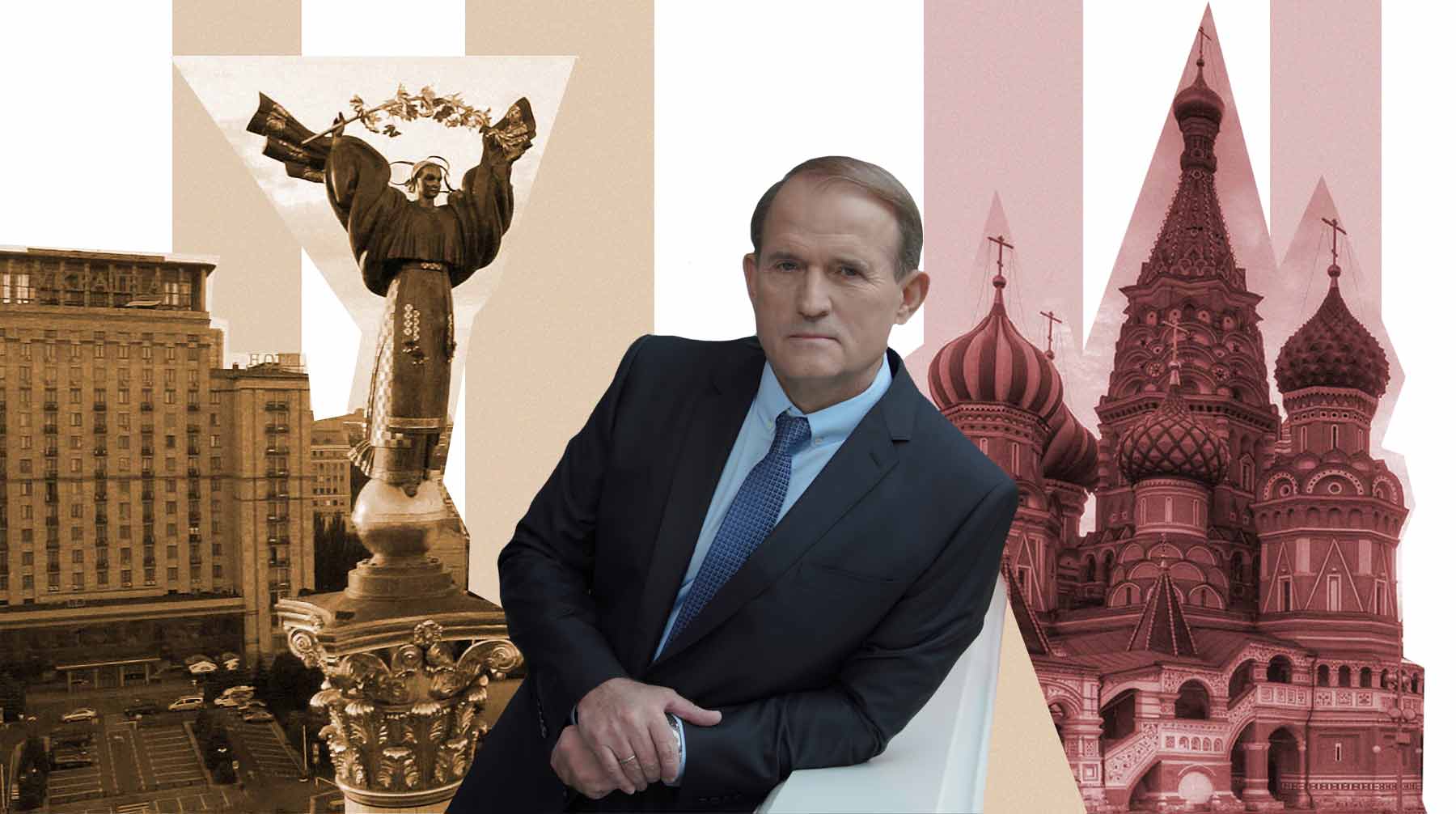 Виктор Медведчук потерял роль переговорщика между Киевом и Москвой Коллаж: © Daily Storm