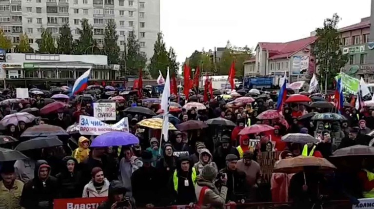 На митинг против строительства мусорного полигона в Шиесе вышли более двух тысяч человек — Daily Storm