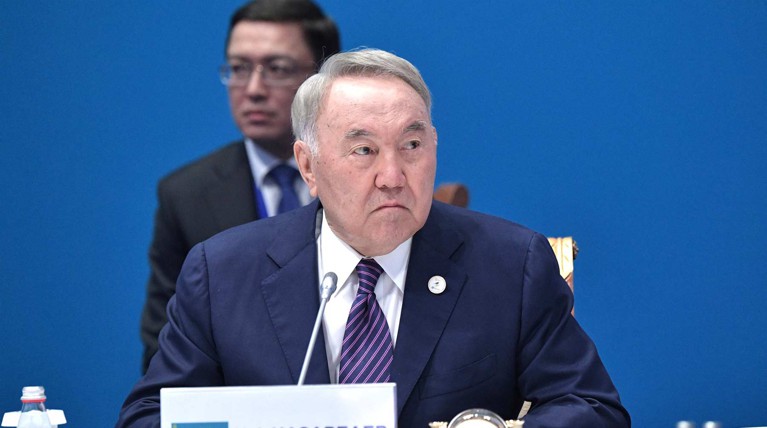 Председатель Госдумы передал экс-президенту Казахстана приветствие от российского лидера Владимира Путина Фото: © GLOBAL LOOK Press