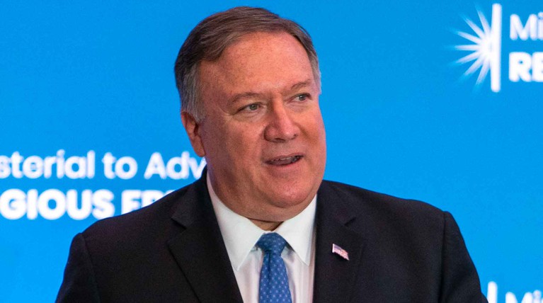 Американский госсекретарь Майкл Помпео настоятельно призвал все страны присоединиться к осуждению действий Тегерана Фото: © GLOBAL LOOK press / Ron Przysucha