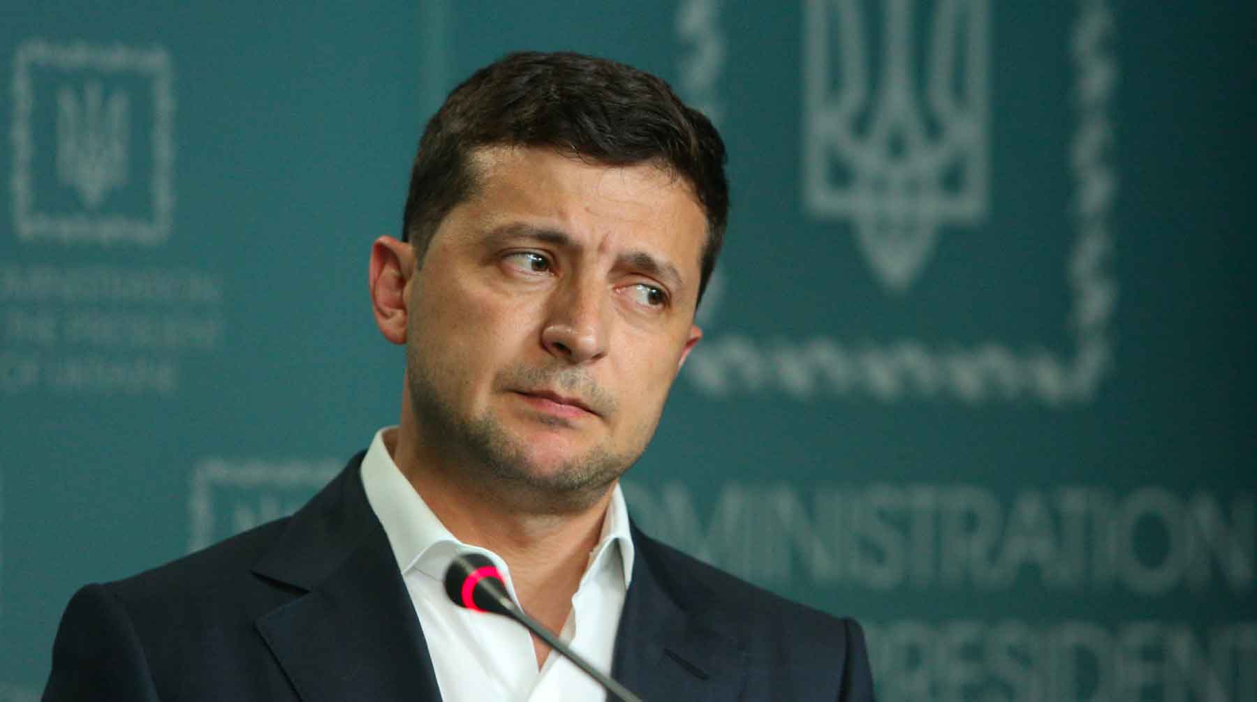 Президент Украины также отметил, что урегулирование конфликта в Донбассе будет обсуждать только в «нормандском формате» Фото: © GLOBAL LOOK press / Sergii Kharchenko