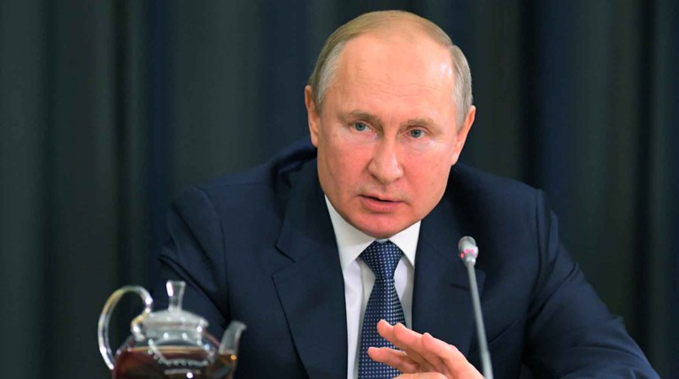 Российский лидер считает, что Россия имеет все основания подать иск в Спортивный арбитражный суд в Лозанне Фото: © GLOBAL LOOK press / President of Russia