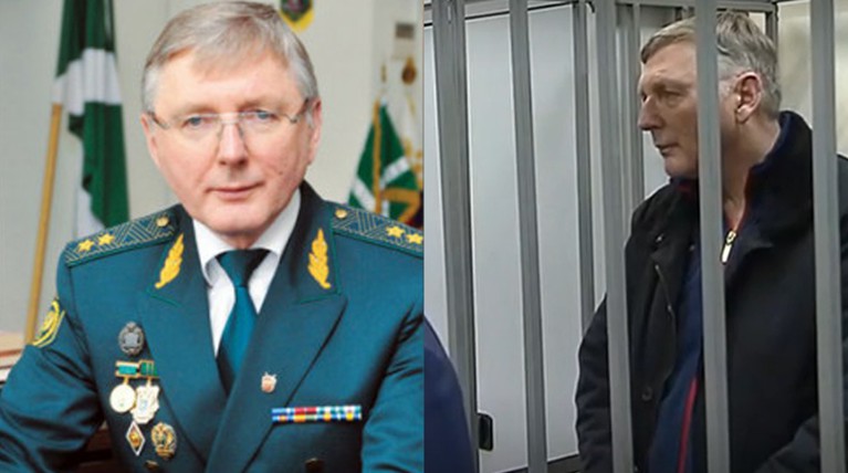 По версии следствия, Кизлык закрыл глаза на попытку супруги дипломата провезти 50 тысяч долларов Александр Кизлык