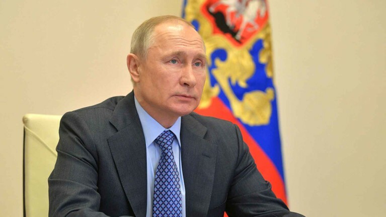 64% опрошенных ответили, что президент РФ скорее хорошо работает на своем посту Фото: © GLOBAL LOOK press / Kremlin Pool