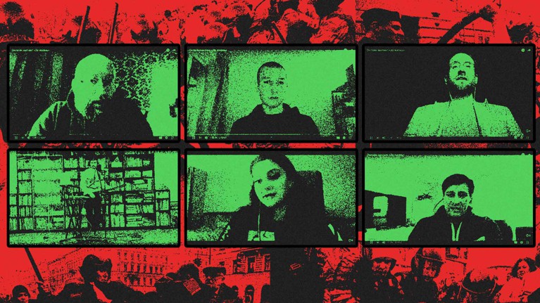 На онлайн-митинге оппозиции спикеры высказывались смелее, чем на улицах. Обошлось без задержаний Коллаж: © Daily Storm