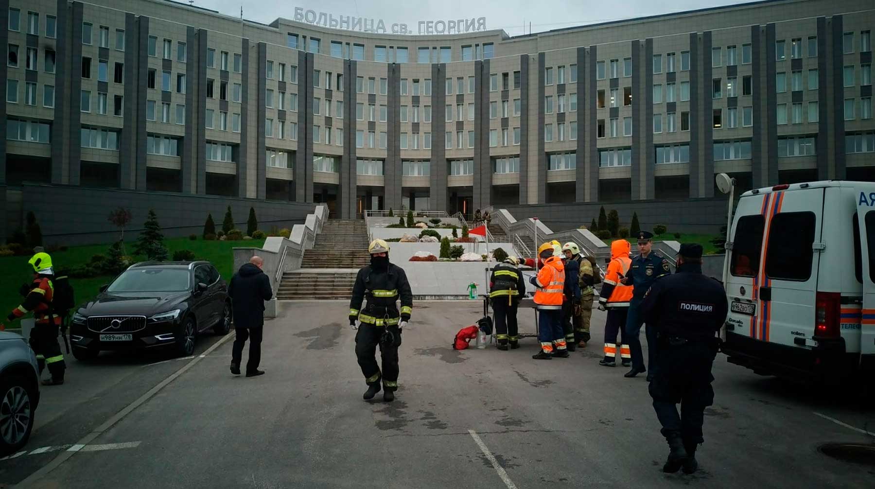 Предварительно, в столичном медцентре причиной возгорания стало короткое замыкание, из-за чего вспыхнул кислород Фото: © Global Look Press