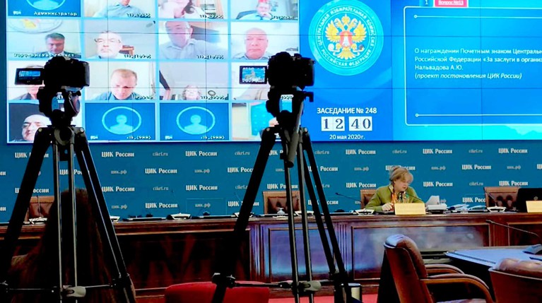 Избиратель должен иметь запись на порталах госуслуг, мэра или правительства Москвы Фото: © ЦИК РФ