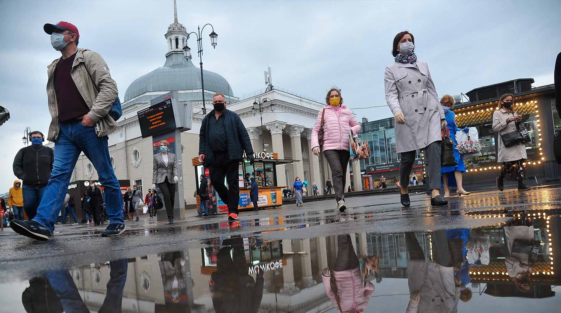 Суточный рост числа заболевших в стране впервые опустился ниже 2% Фото: © АГН Москва / Александр Авилов