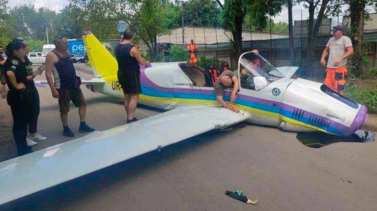 Второй находившийся на борту получил травмы Фото: © социальные сети