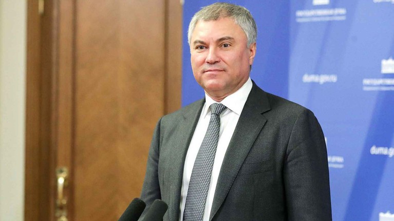 Спикер Госдумы также подчеркнул необходимость более эффективно защищать суверенитет страны Фото: © GLOBAL LOOK press / State Duma Russia