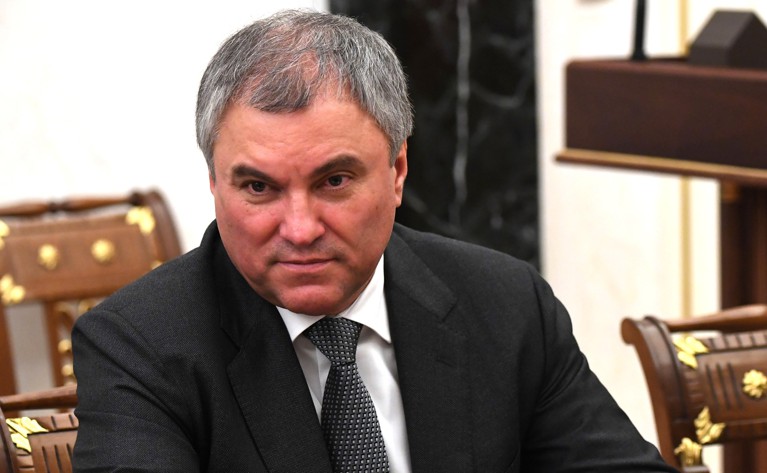 Спикер Госдумы также отметил, что Россия стремится создать комфортные условия для своих специалистов Фото: © Kremlin Pool