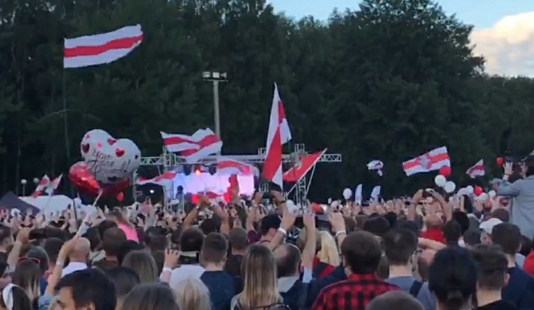 В центре Минска протестующие вышли на новый митинг — Daily Storm