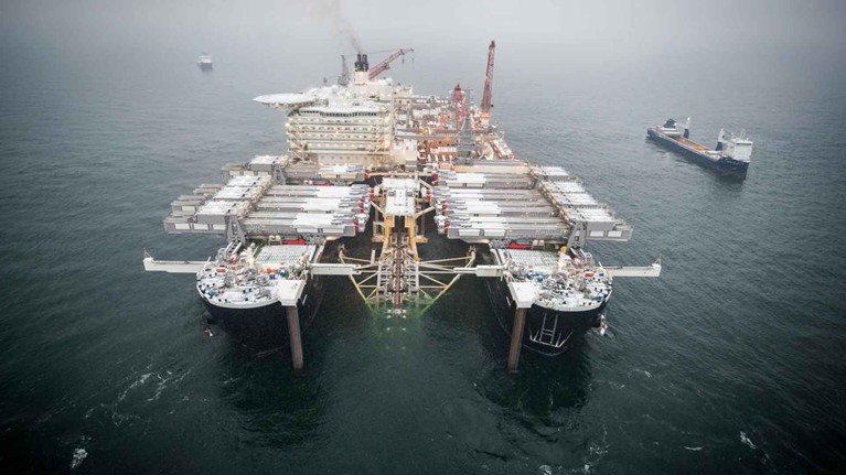 Российская газовая компания опубликовала отчетность за первое полугодие 2020 года Фото: © GLOBAL LOOK press / Nord Steram 2