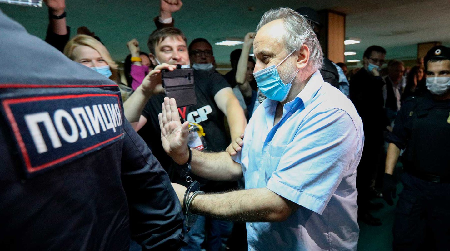 Олег Шереметьев в Пресненском районном суде