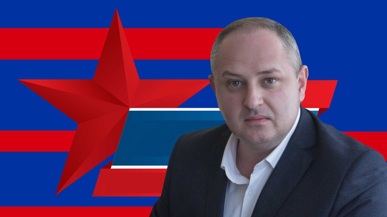 Максим Косенков после стремительного падения вновь в большой политике вместе с «Родиной» Коллаж: © Daily Storm